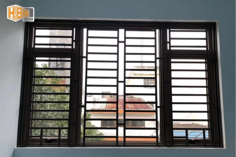 Khung bảo vệ cửa sổ nhôm Xingfa: Ưu điểm và 10+ mẫu đẹp nhất