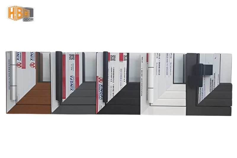 Bảng màu nhôm Xingfa nhập khẩu chuẩn nhất