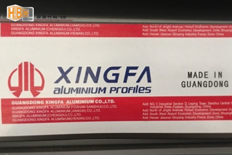 Nhôm Xingfa Quảng Đông - dòng nhôm cao cấp hàng đầu